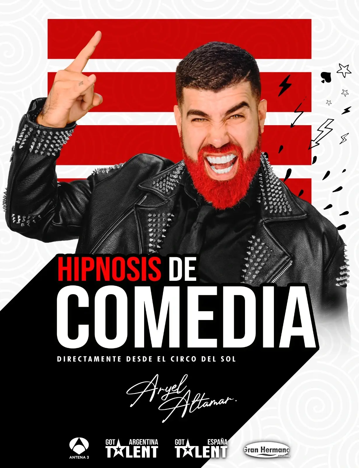Hipnosis de Comedia Madrid Aryel Altamar sábados Teatro Escondido